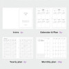 Planner pages - ICONIC 2022 My Vibe 6-ring Dated Weekly Diary Planner