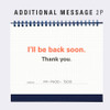 Additional message - Antenna Shop 2022 Good luck to you monthly desk calendar