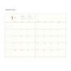 Monthly plan - 2022 Notable memory slim B6 dated monthly planner