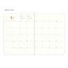 Monthly plan - 2022 Notable memory slim B5 dated monthly planner