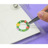 Usage example - Appree Flower Frame Glitter Removable Sticker