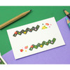 Usage example - Appree Flower Frame Glitter Removable Sticker