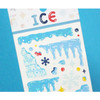 Holographic sticker - Appree Ice Frame Glitter Removable Sticker