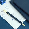 Navy - Indigo Prism 0.5 mm retractable black ink ballpoint pen