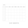 Monthly plan - Wanna This Street Dateless Weekly Diary Journal