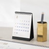 2022 small simple monthly desk calendar