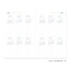 Calendar - Indigo 2022 The Basic A5 Dated Weekly Diary Planner