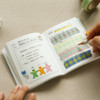 Usage example - Dailylike Jelly Bear Mini PVC Cover Blank Notebook