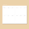 Yearly pan - Gunmangzeung 2022 The Memo Dated Weekly Diary Planner 