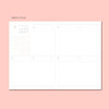 Weekly plan - Gunmangzeung 2022 The Memo Dated Weekly Diary Planner 