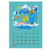 Calendar pages - Design Comma-B 2022 Retro Dated Monthly Desk Calendar