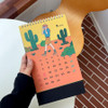 Design Comma-B 2022 Retro Dated Monthly Desk Calendar