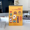 Design Comma-B 2022 Retro Dated Monthly Desk Calendar