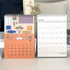 Calendar pages - Design Comma-B 2022 Retro Dated Monthly Desk Calendar