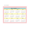 2022 Calendar - Design Comma-B 2022 Large A4 Wirebound Dated Monthly Planner