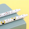 Clip - BT21 Baby Pattern 0.38mm Black Gel Pen Set of 7