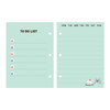 Inner paper - Monopoly Toffeenut Friends 3-ring Binder Mini Notebook