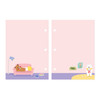 Inner paper - Monopoly Toffeenut Friends 3-ring Binder Mini Notebook