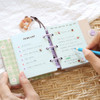 Usage example - Monopoly Toffeenut Friends 3-ring Binder Mini Notebook
