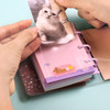 PVC pocket - Monopoly Toffeenut Friends 3-ring Binder Mini Notebook