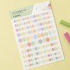 Semicircle vintage - Byfulldesign Useful Highlight Deco Sticker Set