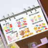 Wanna This Dessert Paper Sticker Pack