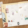 Usage example - ICONIC Diary Deco Sticker 9 Sheets in One Set Ver12