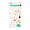 Snowman - Indigo Corner Deco Clear Removable Sticker