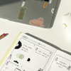 Usage example - Indigo Corner Deco Clear Removable Sticker