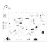 Little man - Indigo Corner Deco Clear Removable Sticker Pack