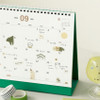 Usage example - Indigo Corner Deco Clear Removable Sticker Pack