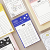 Indigo Toasty Sticky Memo Notepad