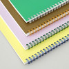 Wire binding - Indigo Toasty Wirebound Half Divided Lined Notebook