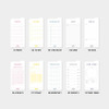 Option - Play Obje Round Index Plan Checklist Various Sticky Notepad