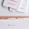 Usage example - Play Obje Round Index Plan Checklist Various Sticky Notepad