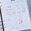 Usage example - Play Obje Round Index Plan Checklist Various Sticky Notepad