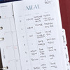 Usage example - Play Obje Round Index Plan Checklist Various Sticky Notepad