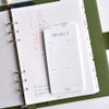 Usage example - Play Obje Round Index Plan Checklist Various Sticky Notepad