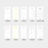 Option - Play Obje Round Index Plan Checklist Various Sticky Notepad