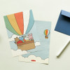 Hot air Balloon - Dailylike My Buddy Daily Letter and Envelope Set 01-04