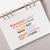 Wanna This Marker Upper Case Alphabet Number Sticker Pack