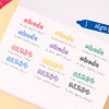 Wanna This Sign Pen Low Case Alphabet Number Sticker Pack