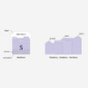 Size - Play Obje Small Folder Index Sticky Notepad Bookmark Set