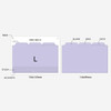 Size - Play Obje Large Folder Index Sticky Notepad Bookmark Set