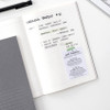 Usage example - Indigo Storage A5 Saddle Stitching Lined Notebook