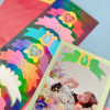 FlyFlyUnicorn Prism Jem Ribbons Paper Sticker 