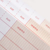 Weekly planner A - Jam Studio Make a habit Undated Weekly Monthly Plan Tracker