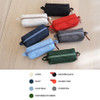 Colors of Canvas Box Pencil Case Sturdy Stationery Pouch