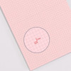 Grid spacing - Second Mansion Basic A5 Grid Memo Writing Notepad