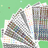 Indigo Basic Korean Hangul Alphabet Number Removable Sticker Pack